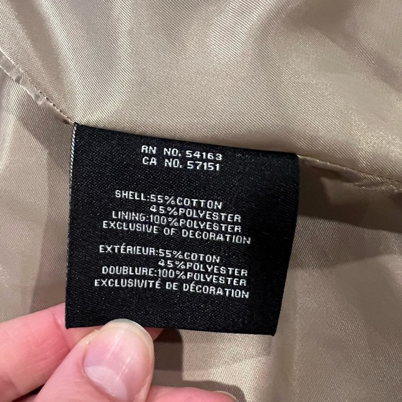 Cole Haan Signature Hooded Trench Coat in Khaki - Picture 4 of 9